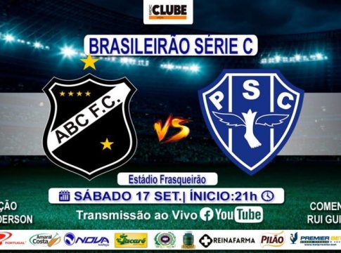Tem Jogo no DOL! Ouça ABC-RN X Paysandu