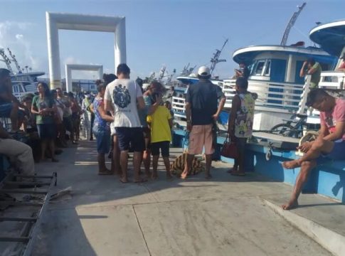Idoso cai de balsa e morre afogado em porto de Santarém