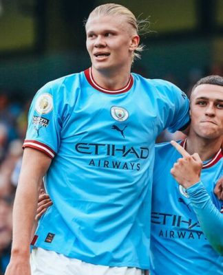 Haaland e Foden comandam goleada do City no Inglês