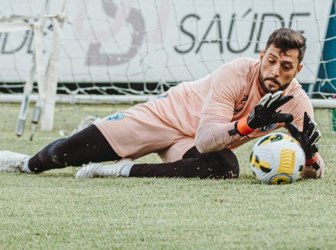 Thiago Coelho vai casar e está fora da estréia. Foto: Jorge Luís Totti/Paysandu
