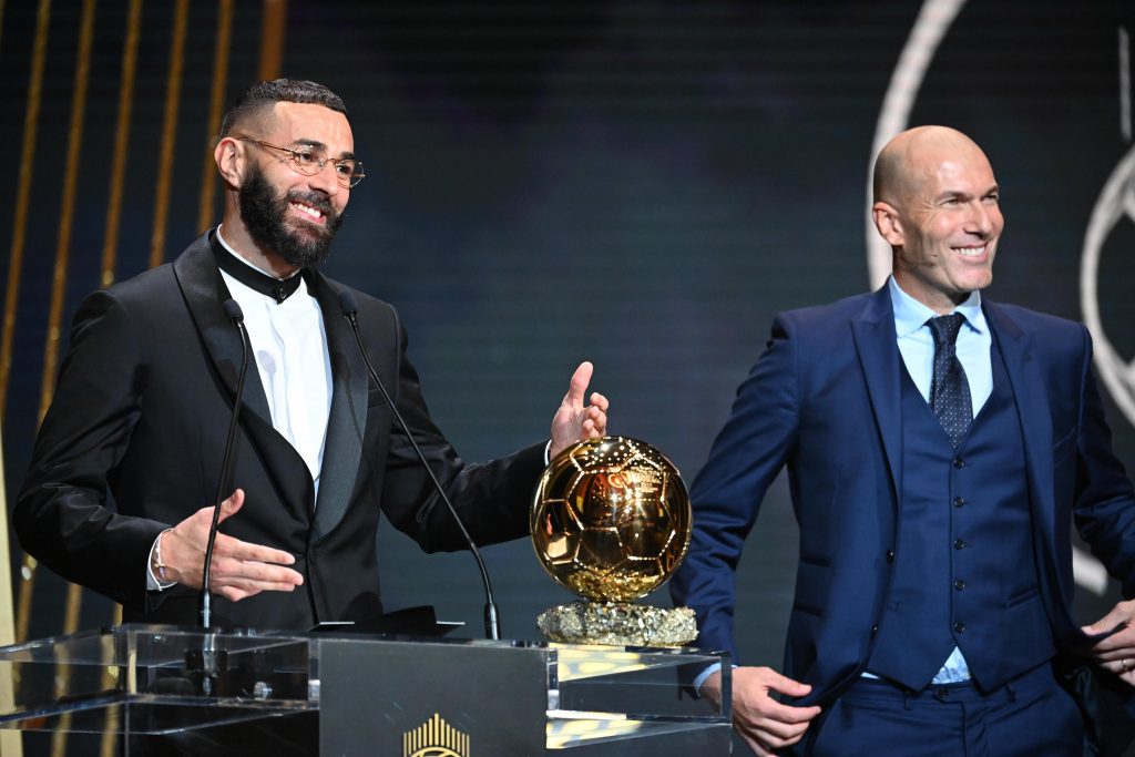 Benzema era o favorito e se junta ao seleto grupo de franceses que ganharam a Bola de Ouro, como Zidane. Foto: Divulgação