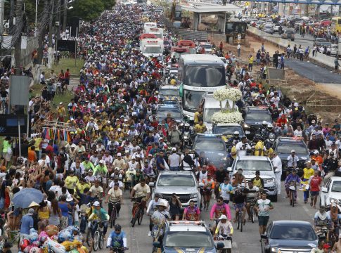 O Traslado deve reunir 1,5 milhão de pessoas. Foto: Irene Almeida/Diário do Pará.
