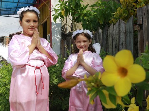 Luiza e Rihana. Foto: Mauro Ângelo