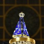 A Igreja Católica celebra, no dia 12 de outubro, a Solenidade de Nossa Senhora da Conceição Aparecida, Rainha e Padroeira do Brasil.