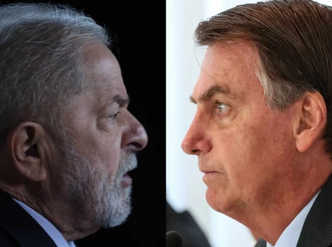 Lula segue à frente de Bolsonaro nas pesquisas. Fotos: Divulgação