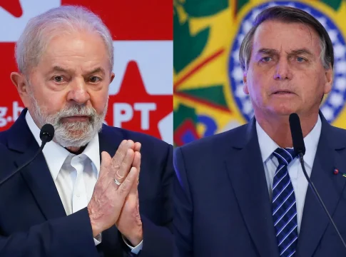 Lula e Bolsonaro disputam o segundo turno das eleições para a Presidência da República. Fotos: Divulgação