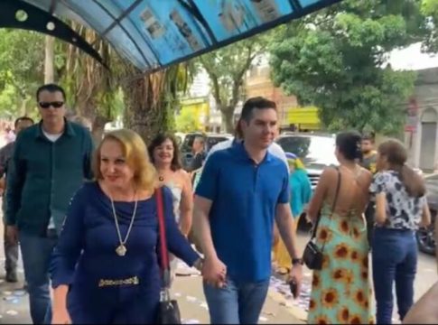  VÍDEO: Jader Filho e Elcione Barbalho votam em Belém