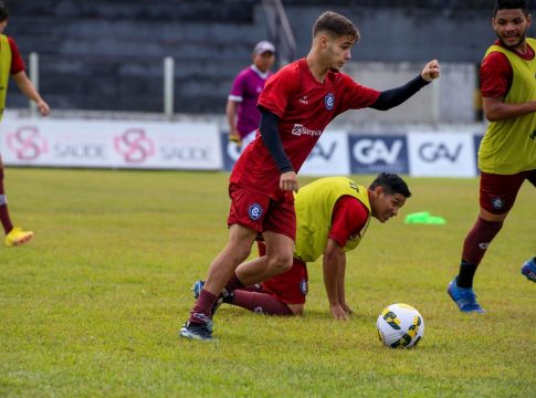 Time azulino perdeu o primeiro duelo por 3 a 0, no Baenão. Foto: Samara Miranda/Remo