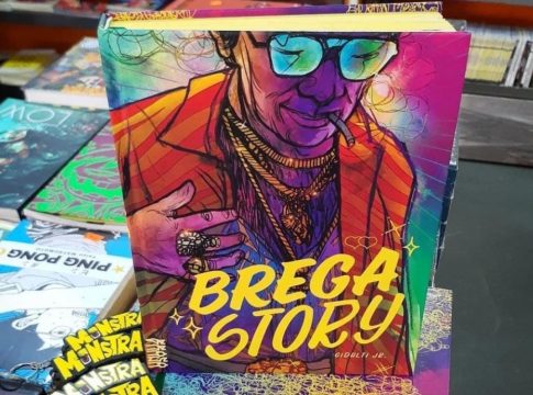 A obra Brega Story, lançada em 2021, concorre ao Jabuti. Foto: Divulgação