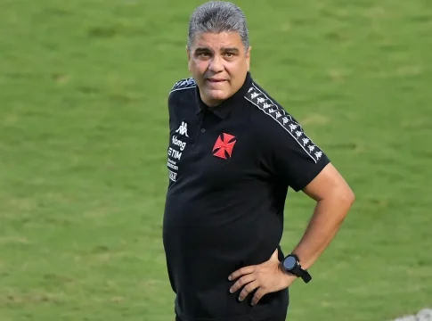 Marcelo Cabo chega nesta terça a Belém com o filho, que é seu auxiliar. Foto: Goiás/Divulgação