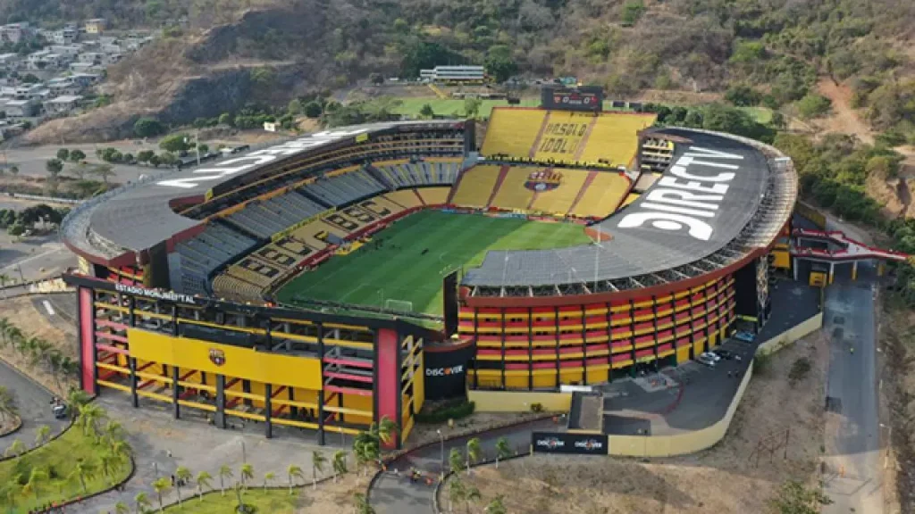 Estádio Monumental de Guayaquil, palco da final da Copa Libertadores. Foto: Divulgação