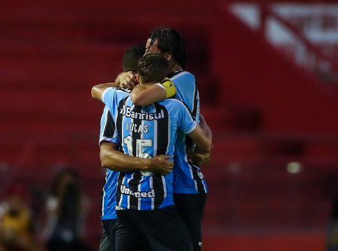 O Grêmio está de volta à elite. Foto: @lucasuebel / Grêmio FBPA
