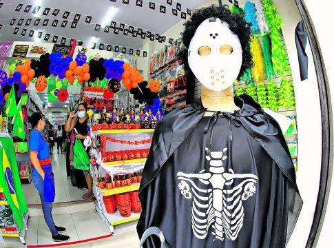 O governo do Estado, por meio das Usinas da Paz, realiza uma programação especial dedicada ao Halloween, nesta terça-feira (31). Foto: Ricardo Amanajás / Diario do Pará