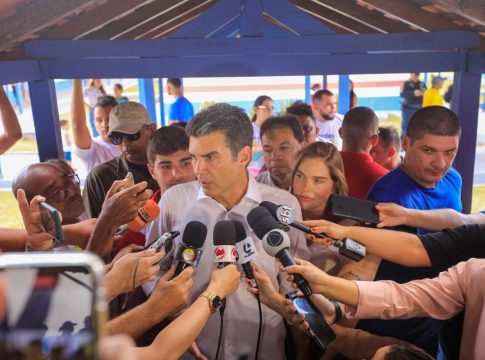 Helder votou nesta manhã em Ananindeua. Foto: Agência Pará