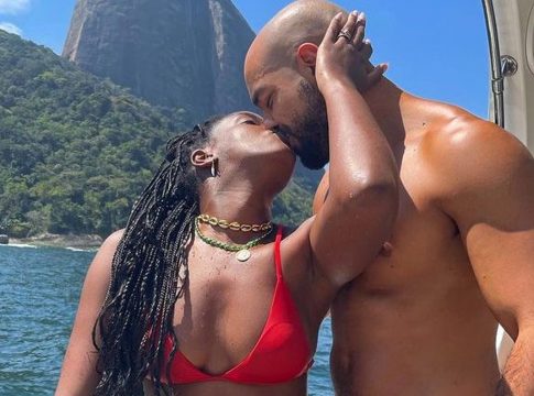 Iza anunciou nesta segunda-feira (10) o fim do casamento com o produtor musical Sérgio Santos, quase quatro anos após oficializar a união. Foto: Divulgação