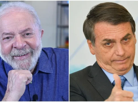 Lula está à frente de Bolsonaro em Minas, segundo pesquisa. Fotos: Divulgação