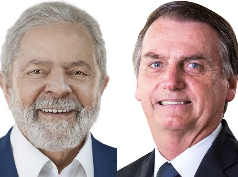 Lula e Bolsonaro votaram cedo neste domingo e estão confiantes na vitória. Foto: Divulgação