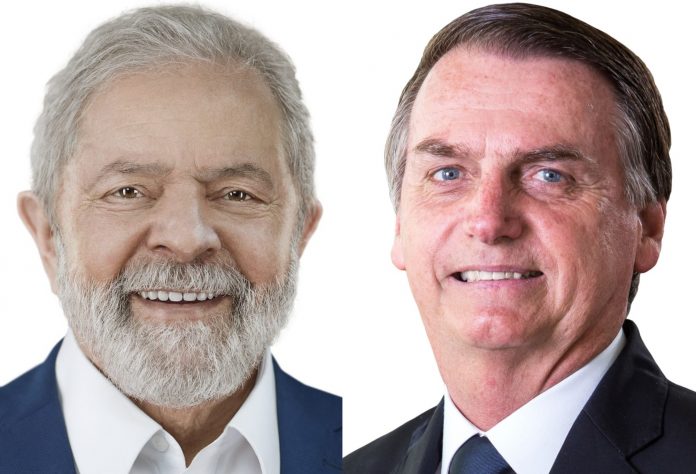 Lula e Bolsonaro votaram cedo neste domingo e estão confiantes na vitória. Foto: Divulgação