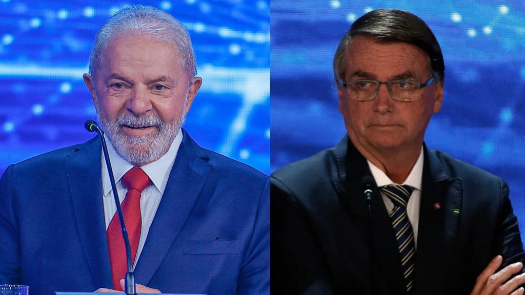 Lula e Bolsonaro travam duelo direto pelo voto neste domingo. Foto: Divulgação