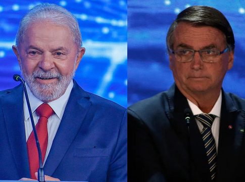 Lula e Bolsonaro travam duelo direto pelo voto neste domingo. Foto: Divulgação