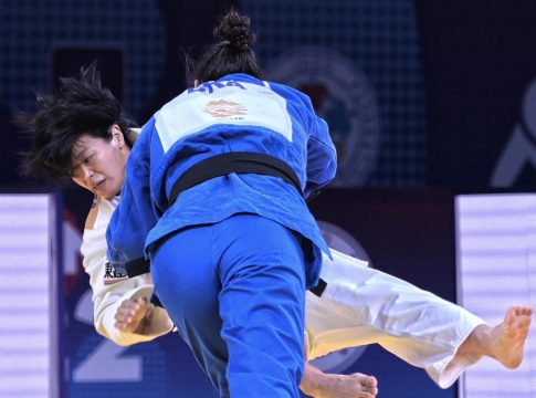 Mayra conquista o tri mundial: Foto: IJF/divulgação