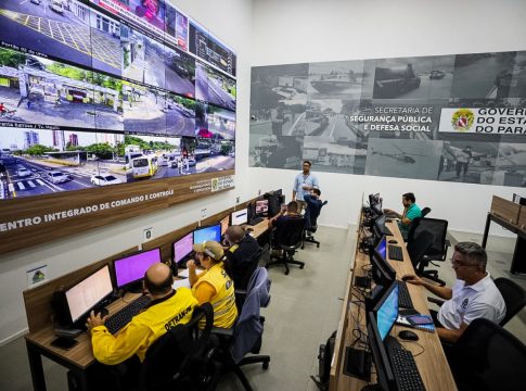 A “Operação Eleições 2022" está sendo monitorada pelos Centros Integrados de Comando e Controle Estadual e Regionais. Foto: Bruno Cecim/Ag. Pará