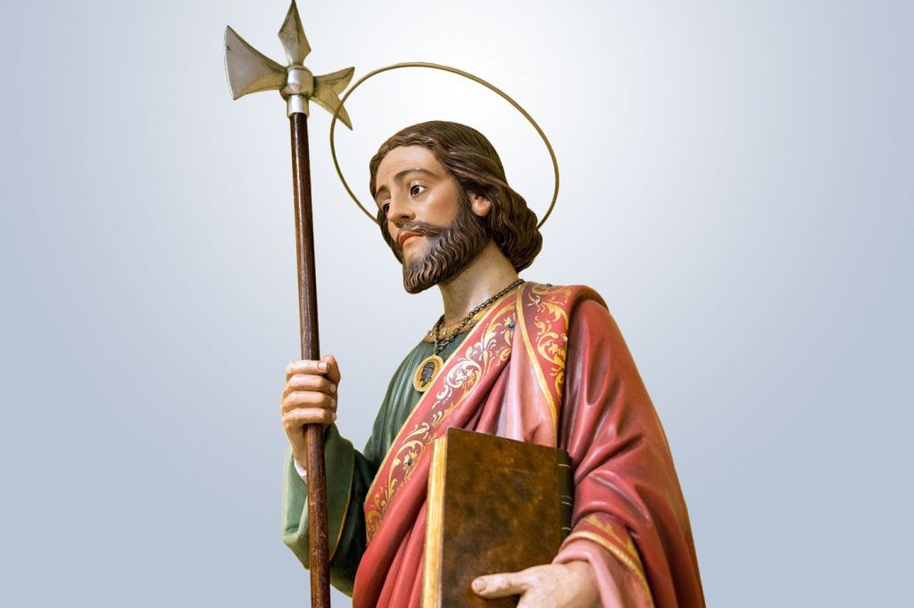 Hoje é dia de São Judas Tadeu. Foto: Divulgação