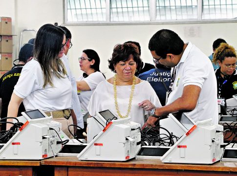 O TRE iniciou a preparação das urnas para o segundo turno no dia 30 de outubro. Foto: Ricardo Amanajás / Diario do Pará
