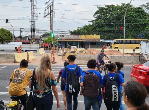 Alteração é válida a partir desta sexta-feira (28) e será de apenas 27 metros de distância em relação à atual posição da travessia de pedestres. Foto: Divulgação