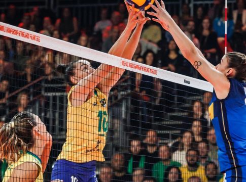 Brasil vence Itália, vai à final do Mundial de Vôlei e busca título inédito. Foto: CBV
