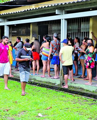 Na capital, esses votos para presidente e governador tiverem índices considerados baixo. Foto: Irene Almeida/Diário do Pará.