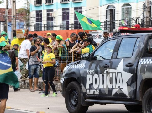 Órgãos de segurança cumprem decisão judicial e desobstruem vias públicas e rodovias. Foto: Agência Pará
