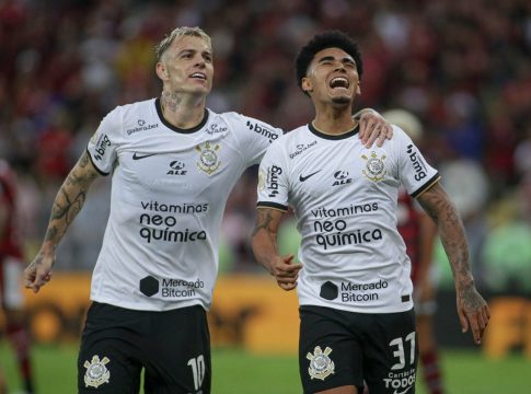 O Corinthians derrotou o Flamengo dentro do Maracanã. Foto: Rodrigo Coca / Ag. Corinthians