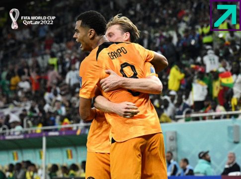 A Holanda venceu no final o jogo de estreia contra Senegal. Foto: Divulgação