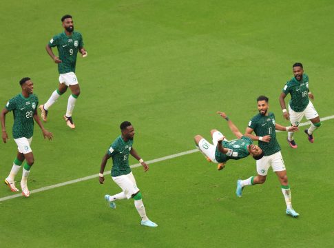 Os árabes venceram com autoridade os hermanos. Foto: Marc Atkins/Getty Images