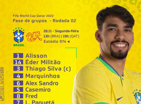 SAIU A ESCALAÇÃO: Tite confirma time para pegar a Suíça. Veja!
