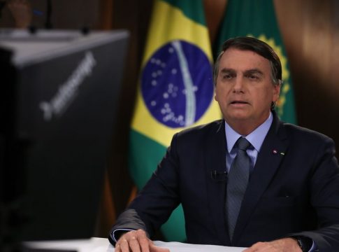 Bolsonaro fez um pronunciamento rápido após perder a eleição. Foto: Marcos Corrêa/PR