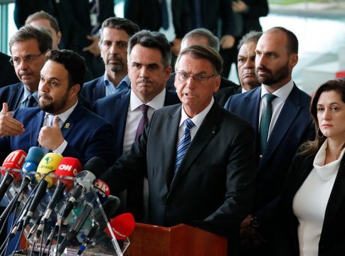 Jair Bolsonaro (PL) vive uma rotina de reclusão. Foto: Isac Nóbrega/PR
