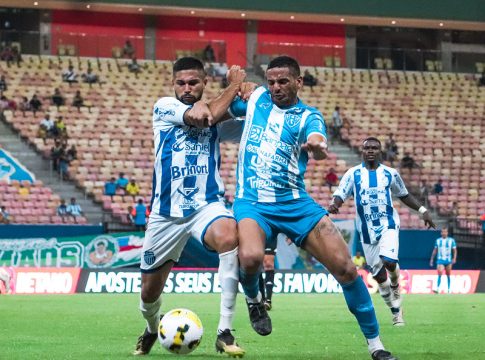 O Paysandu arrancou um empate em Manaus. Foto: Milly Barreto.