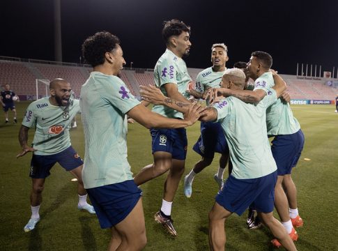 O Brasil vai buscar a segunda vitória agora sem seu maior craque. Foto: Lucas Figueiredo/CBF