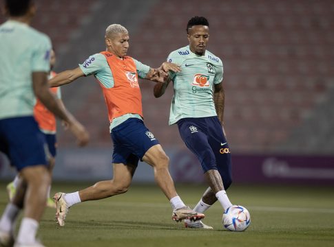 O Brasil pode ter pela frente apenas campeões do mundo no caminho até o sonhado hexacampeonato. Foto: Lucas Figueiredo/CBF