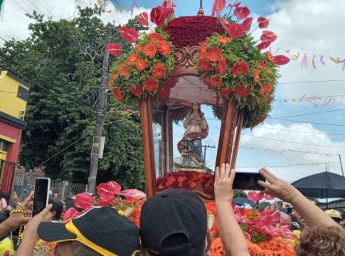A festa em louvor a Nossa Senhora do Ó, padroeira de Mosqueiro, soma 13 procissões. Foto: Divulgação