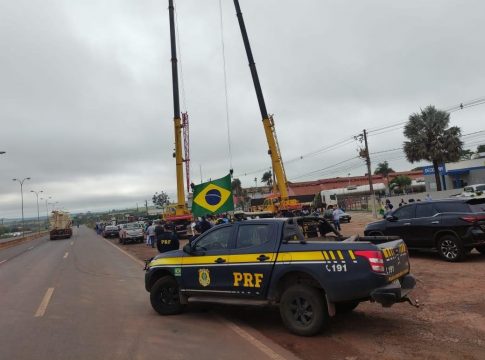 A PRF aplicou apenas 55 multas com o maior valor previsto entre as infrações do Código de Trânsito durante a atuação para acabar com os bloqueios antidemocráticos. Foto: Divulgação