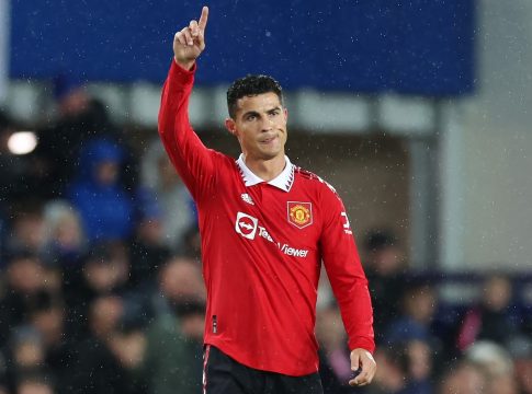 CR7 não foi feliz em sua nova passagem pela Inglaterra. Foto: Divulgação