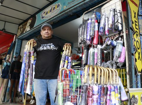 É hora de comprar um guarda-chuva!