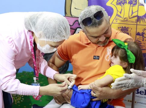A vacinação será retomada em Belém na próxima semana. Foto: Celso Rodrigues/ Diario do Pará.