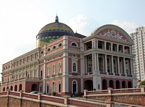 O imponente Teatro Amazonas