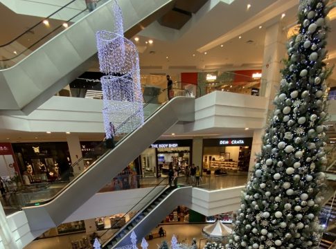 Shopping de Belém tira o vermelho da decoração de Natal (08/11)