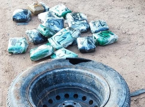 Em Anapu, PM prende dupla e apreende mais de 30 kg de maconha. Foto: PMPA/divulgação