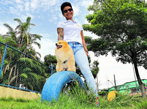 A profissão de adestrador foi uma das dez que mais se destacaram no período da pandemia. Foto: Mauro Ângelo/ Diário do Pará.